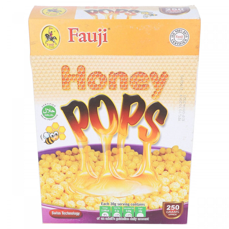 Fauji Honey Pops Cereal 250g - HKarim Buksh