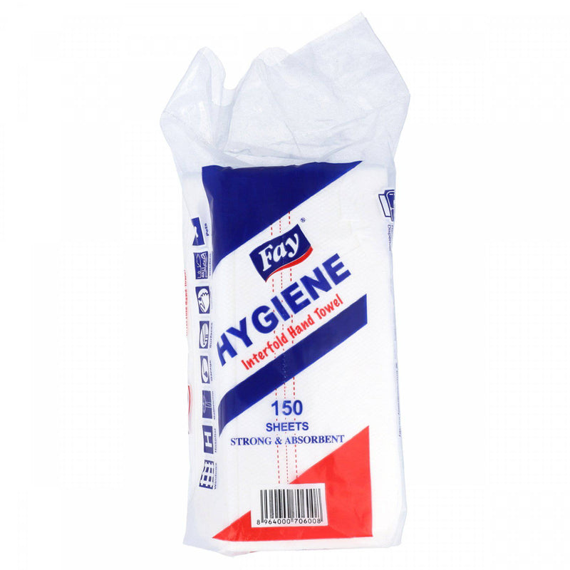 Fay Hygiene Interfold Hand Towel 150 Sheets - HKarim Buksh