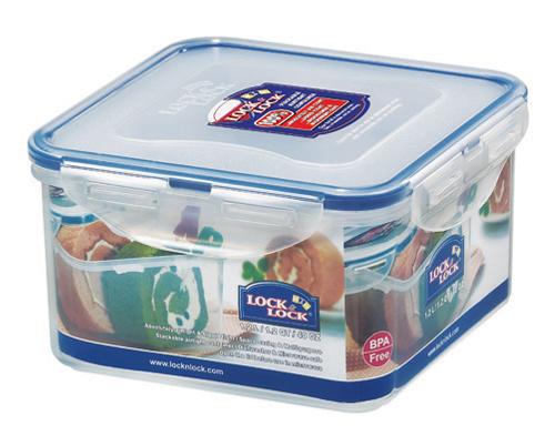 SQUARE SHORT FOOD CONTAINER - 1.2L - HKarim Buksh