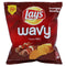 Lays Wavy Texas BBQ Potato Chips 35g - HKarim Buksh