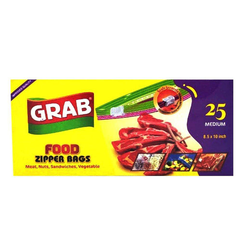Grab Food Zipper Bag Medium - HKarim Buksh