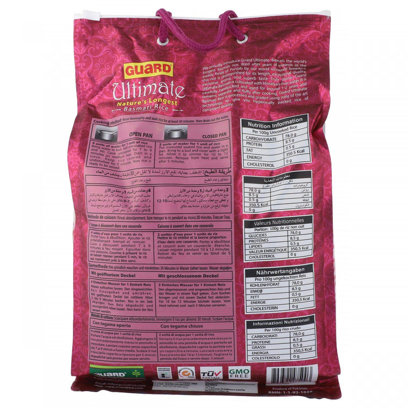Guard Ultimate Basmati Rice 5kg - HKarim Buksh