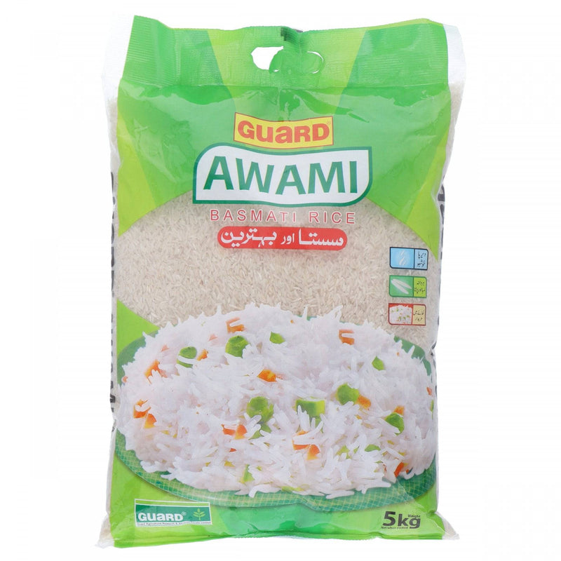 Guard Awami Basmati Rice 5Kg - HKarim Buksh