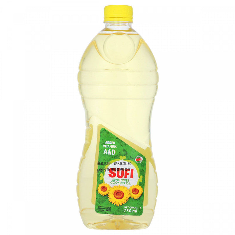 Sufi Sunflower Cooking Oil 750ml - HKarim Buksh