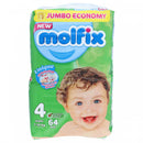 New Molfix 4 Maxi 7-14Kg 58 Pcs - HKarim Buksh