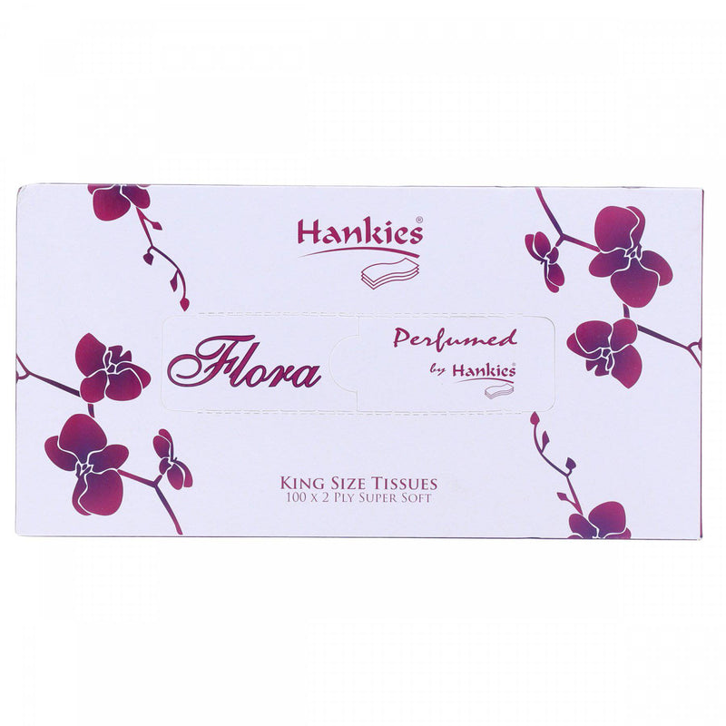 Hankies Flora (2Ply x 100 Tissues) - HKarim Buksh