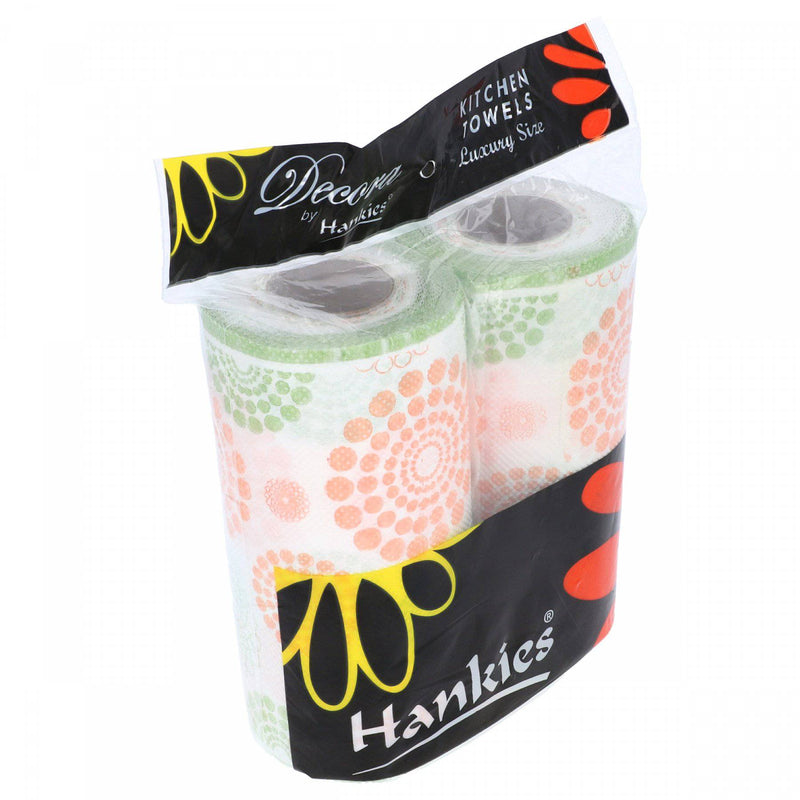 Hankies Luxury Size Kitchen Towel 2 Rolls - HKarim Buksh