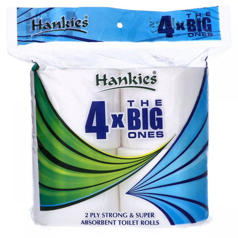 Hankies 2Ply Toilet Rolls (x4) - HKarim Buksh