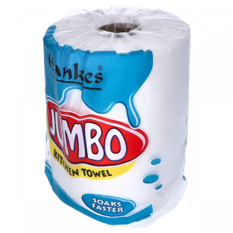 Hankies Jumbo Kitchen Towel Roll 2 Ply - HKarim Buksh