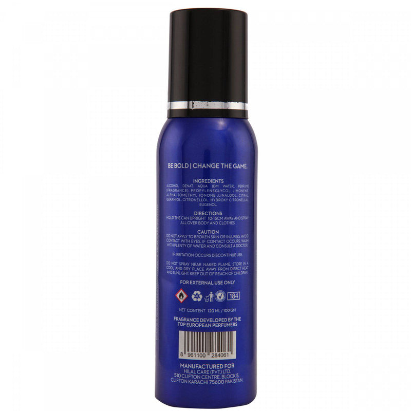 Bold Electric Perfume Body Spray 120ml - HKarim Buksh