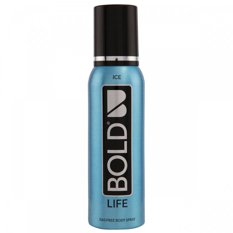 Bold Ice Life Gas Free Body Spray 120ml - HKarim Buksh