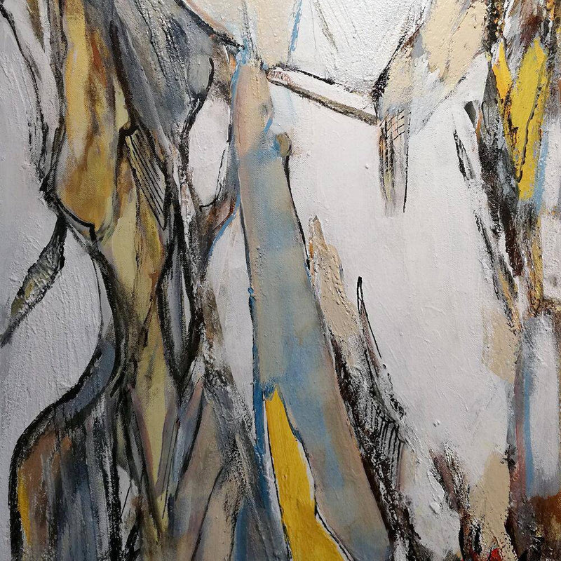 Abstract Yellow - HKarim Buksh