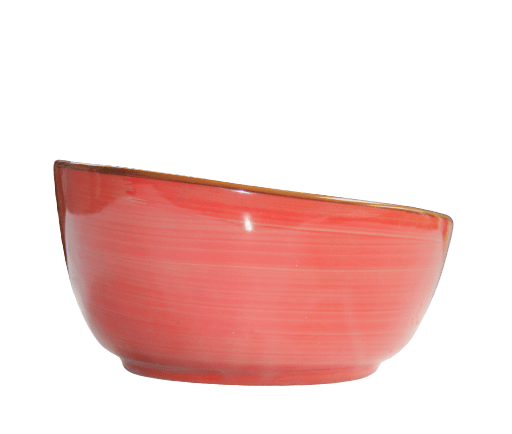 Ceramic Rose Pink Bowl - HKarim Buksh