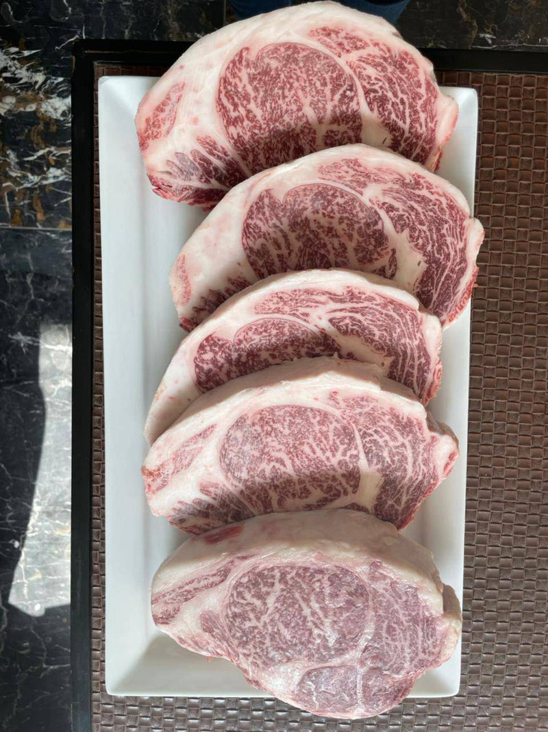 HOKKAIDO Japanese Wagyu A4 Rib Eye 500 gms - HKarim Buksh
