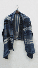 Cape Shawl-Blue - HKarim Buksh