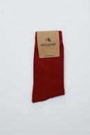 Argyle Socks Dark Red - HKarim Buksh