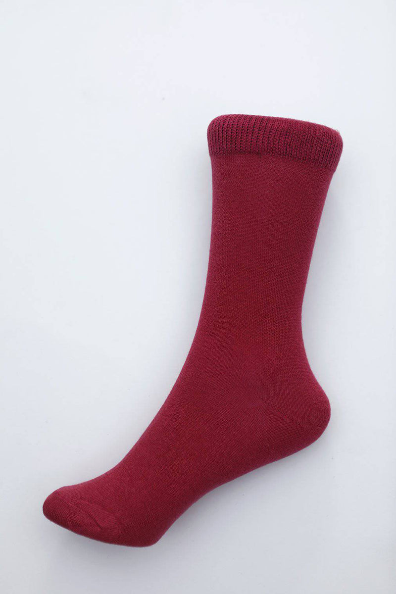 Dress Socks Dark Pink - HKarim Buksh