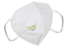 KN95 Face Mask White With Respirator - HKarim Buksh