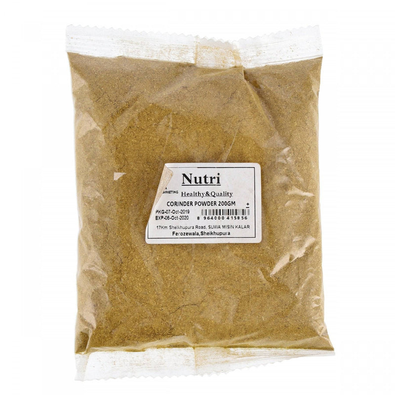 Nutri Coriander Powder 200g - HKarim Buksh