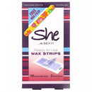 She Is Love Wax Strips 10 Beauty Wax Strips 2 Finish Wipes - HKarim Buksh