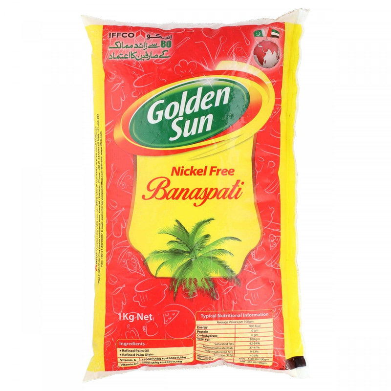 Golden Sun Banaspati 1Kg - HKarim Buksh