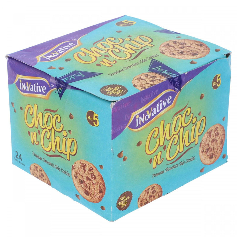 Inovative Choc n Chip Premium Chocolate Chip Cookies 24 Ticky Packs - HKarim Buksh