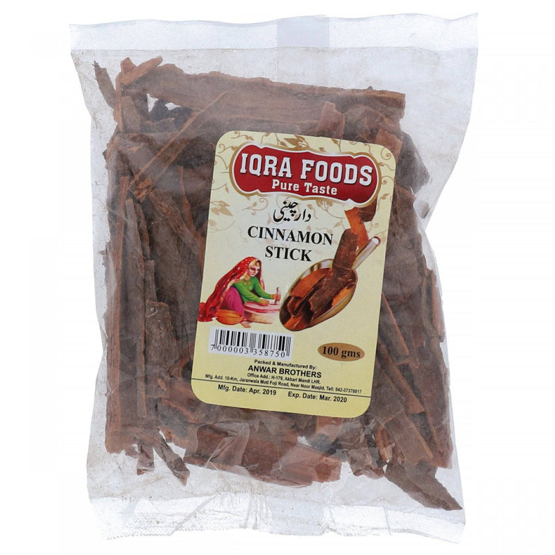 Iqra Foods Cinnamon Stick 100g - HKarim Buksh