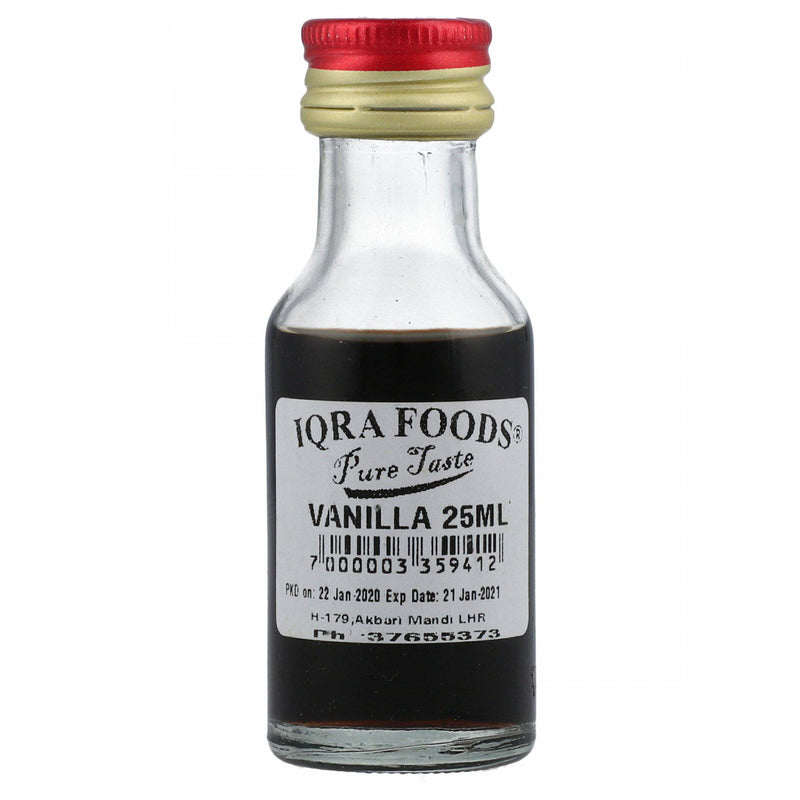 Iqra Foods Vanilla 25ml - HKarim Buksh