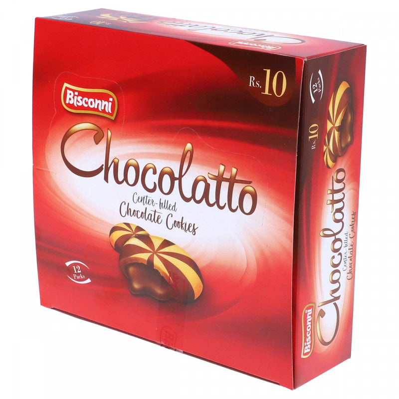 Bisconni Chocolato Chocolate Cookies 12 Packs - HKarim Buksh