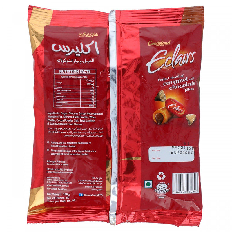 Candyland Eclairs 80Pcs 160g - HKarim Buksh