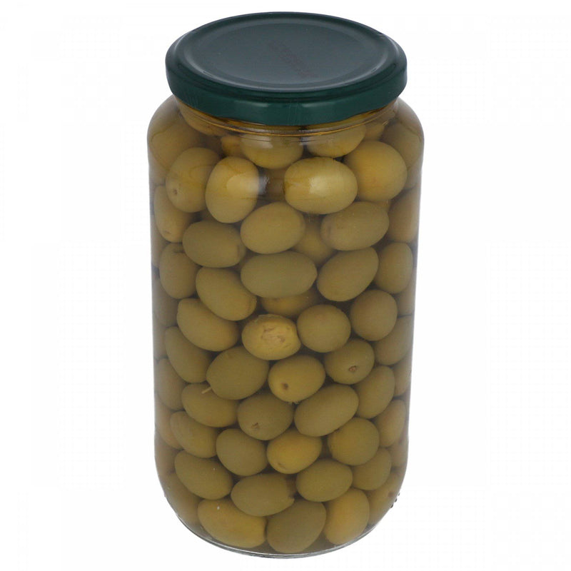 Italia Green Plain Olives 935g - HKarim Buksh