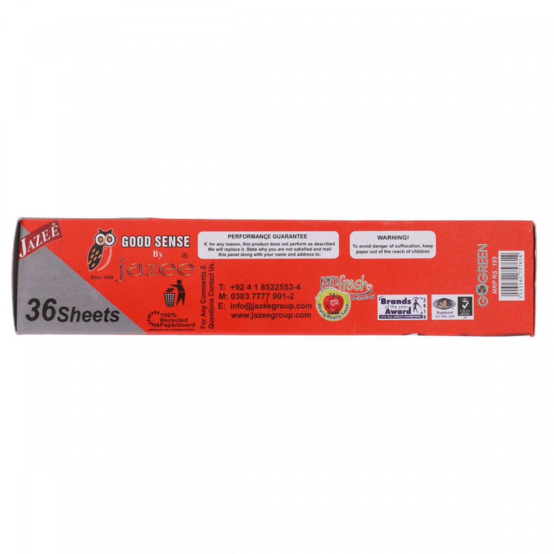 Jazee Butter Paper Sheets 9 x 12 Inch 36 Sheets - HKarim Buksh