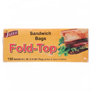 Jazee Fold-Top Sandwich Bags 150 Bags - HKarim Buksh