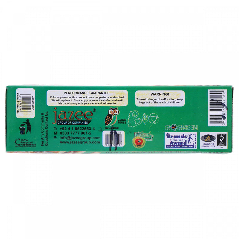 Jazee Zipper Sandwich Bags 50 Bags - HKarim Buksh