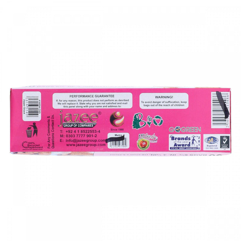 Jazee Zipper Seal Snack Bag 50 - HKarim Buksh