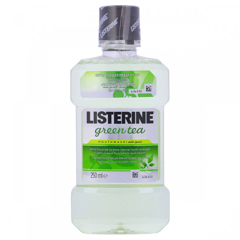 Listerine Green Tea Mouth Wash 250ml - HKarim Buksh