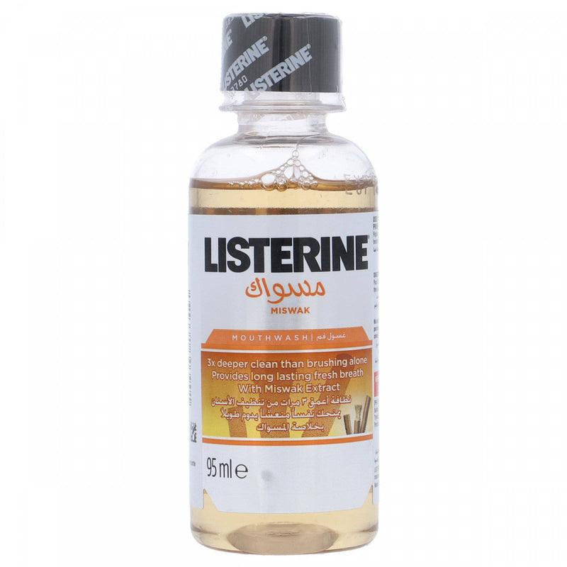 Listerine Miswak Mouth Wash 95ml - HKarim Buksh