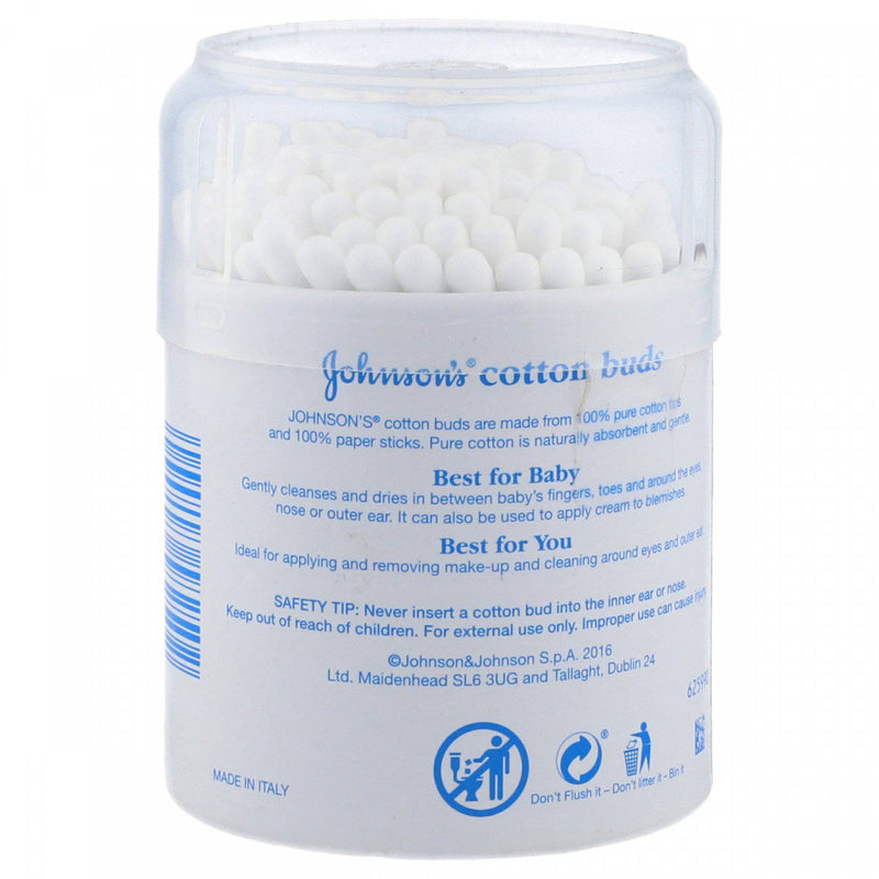 Johnson's Cotton buds 100% Pure Cotton 290 Buds - HKarim Buksh