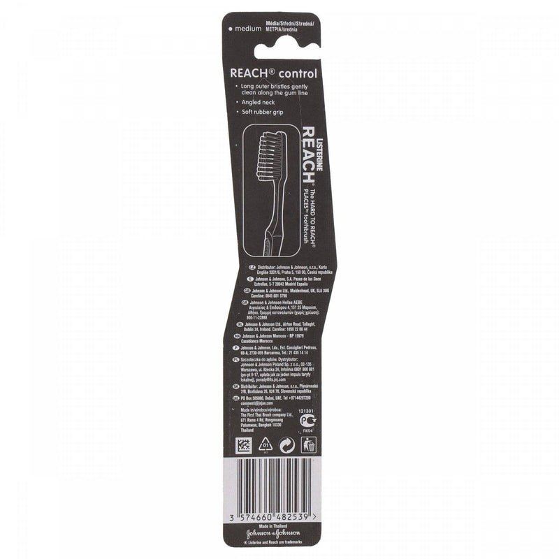 Johnson Johnson Control Black Tooth Brush - HKarim Buksh