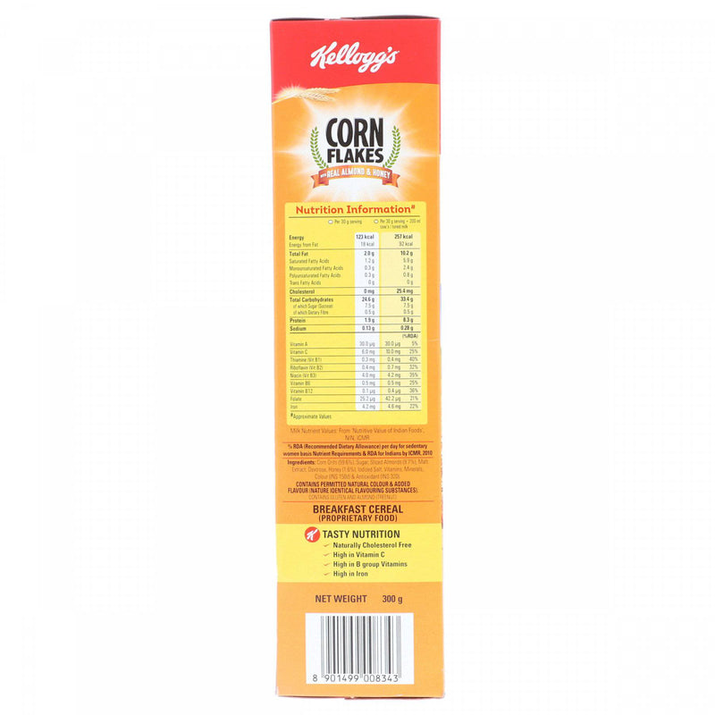 Kellogg's Corn Flakes with Real Almond and Honey 300g - HKarim Buksh