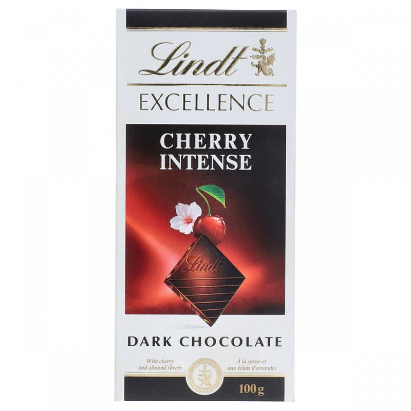 Lindt Excellencee Cherry Intense Dark Chocolate 100g - HKarim Buksh