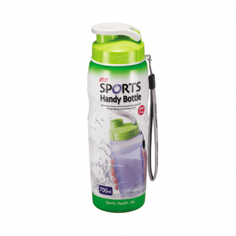 Lock & Lock Color Sport Handy Bottle Pp (Green) 700Ml