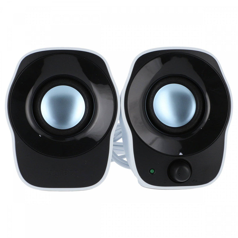 Logitech Compact Stereo Speaker USB Z120 White - HKarim Buksh