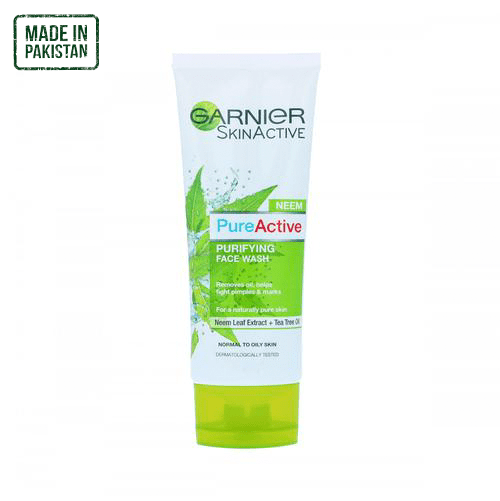 Garnier Skin Active Neem Purifying Facewash 50ml - HKarim Buksh