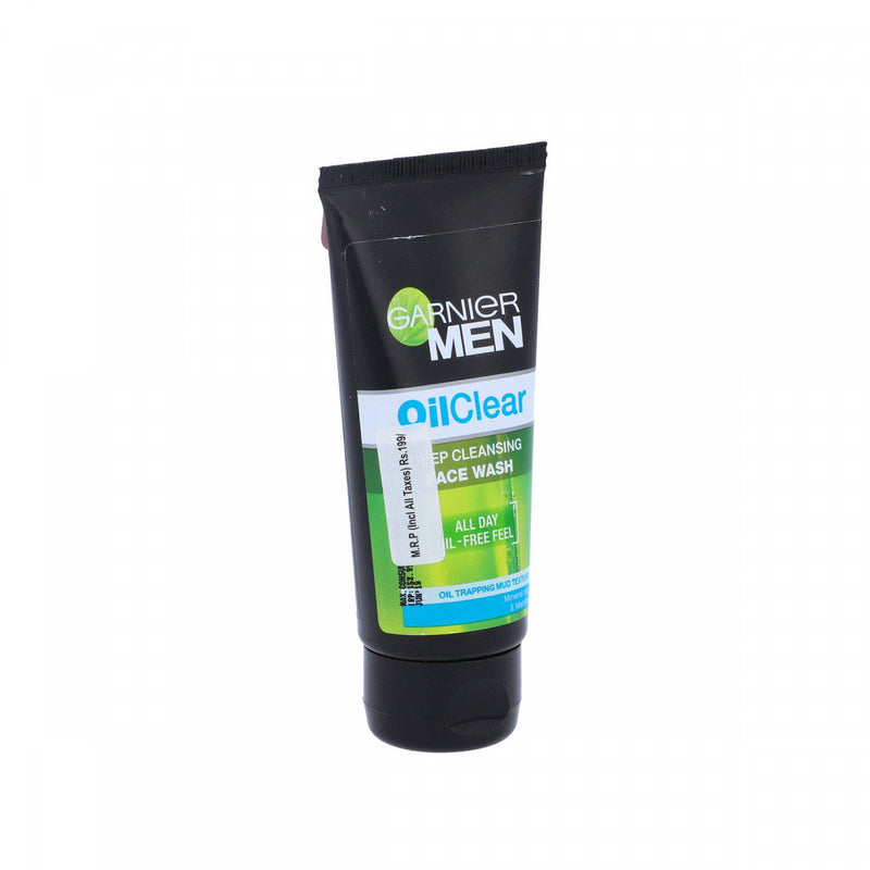 Garnier Men Oil Clear Deep Cleansing Facewash 50ml - HKarim Buksh