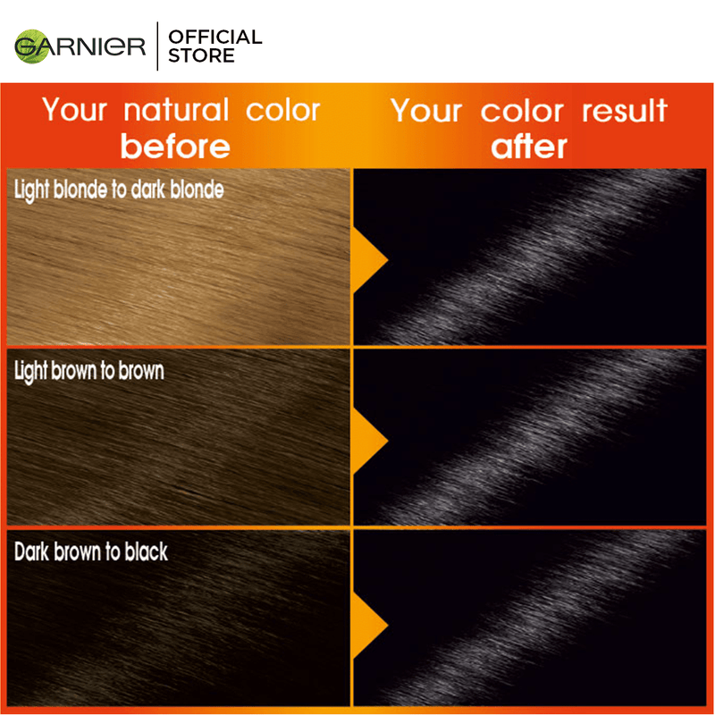 Garnier Color Naturals - 1 Noir Black - HKarim Buksh