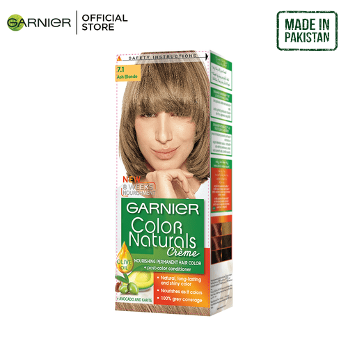 Garnier Color Naturals - 7.1 Ash Blonde - HKarim Buksh