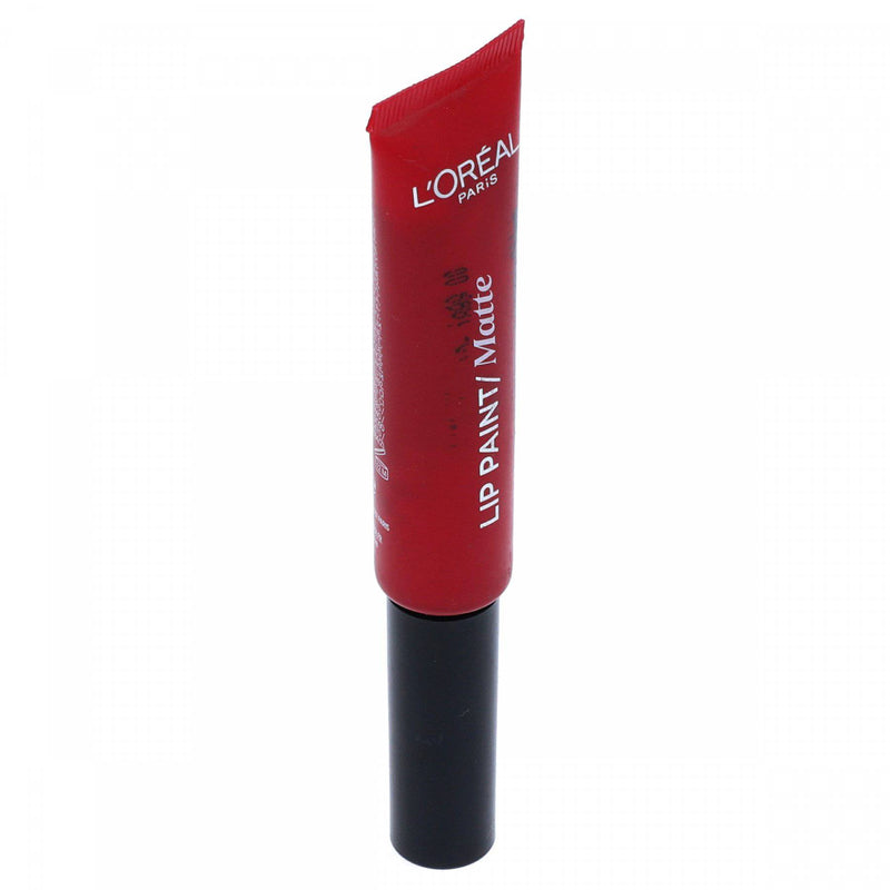 Loreal Paris Lip Paint Matte 205 Apocalypse Red Liquid Lipstick 8ml - HKarim Buksh