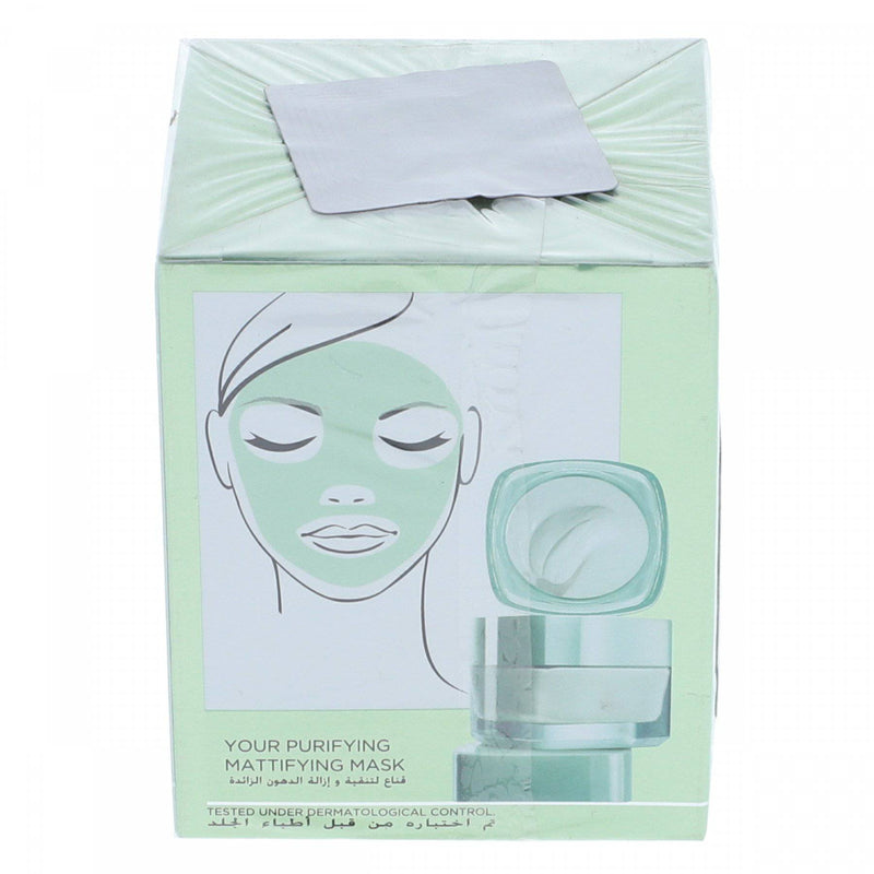 LOreal Paris Pure Clay Mask Purifies Matifies 50ml - HKarim Buksh