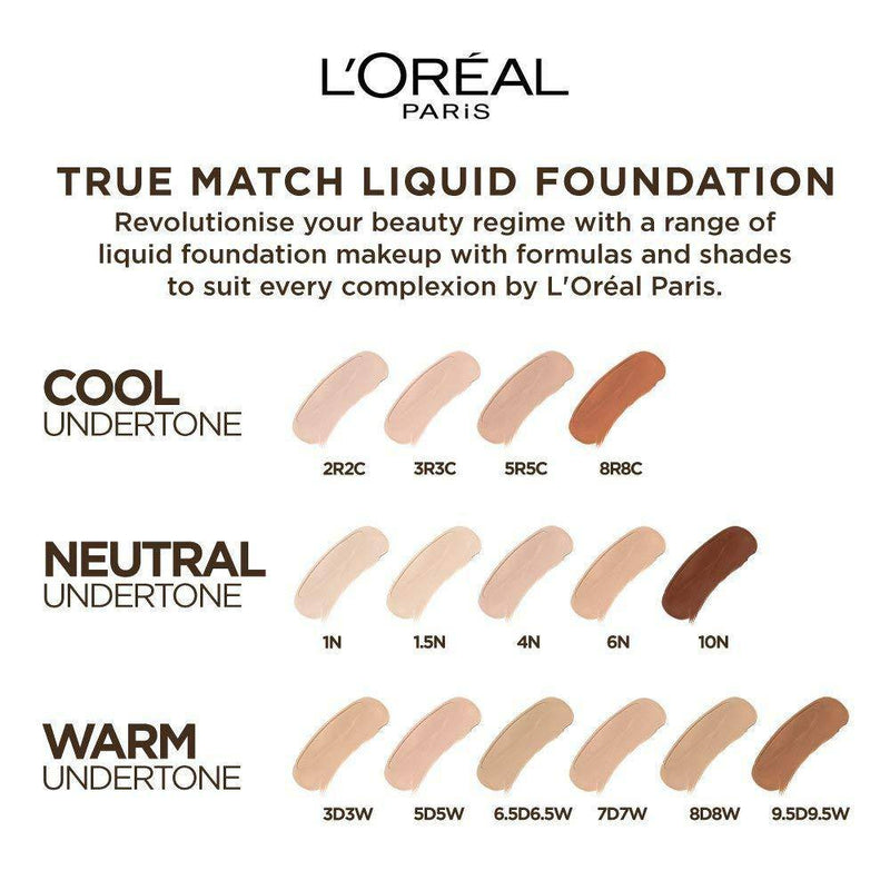 LOreal Paris True Match Super Blendable Liquid Foundation 2.N Vanilla - HKarim Buksh
